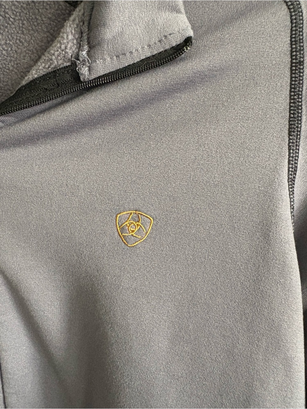 Ariat Team EQ Half-Zip Equestrian Pullover in Purple Ash Spandex USA made- Small - Picture 3 of 5